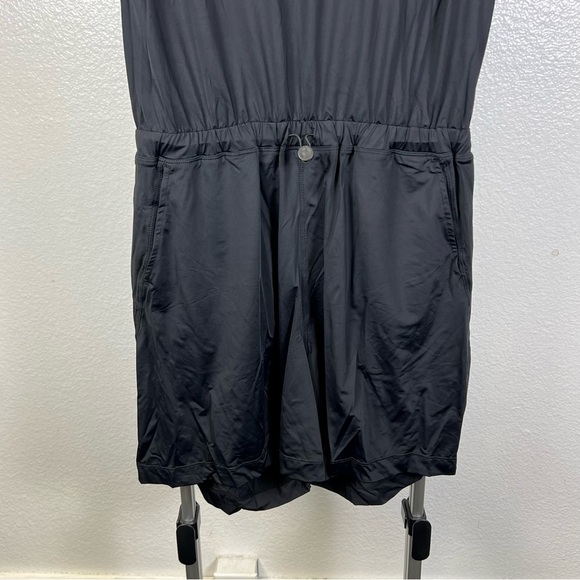 Libin Women’s Black Short Sleeve Romper UPF 50+ Size M - Picture 3 of 12